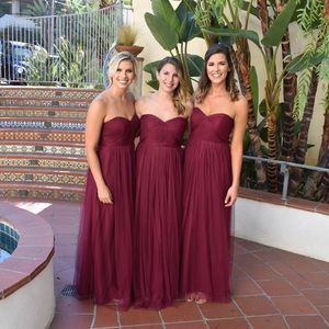 Jenny Yoo Annabelle in Black Cherry